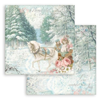 Stamperia Sweet Winter 12x12 Inch Paper Pack (SBBL122)